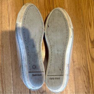 MiuMiu patent sneaker 🎀authentic